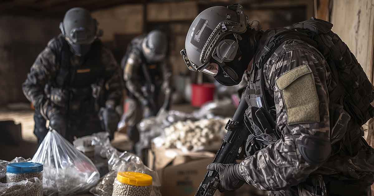 Merendeel drugslabs in woonwijk