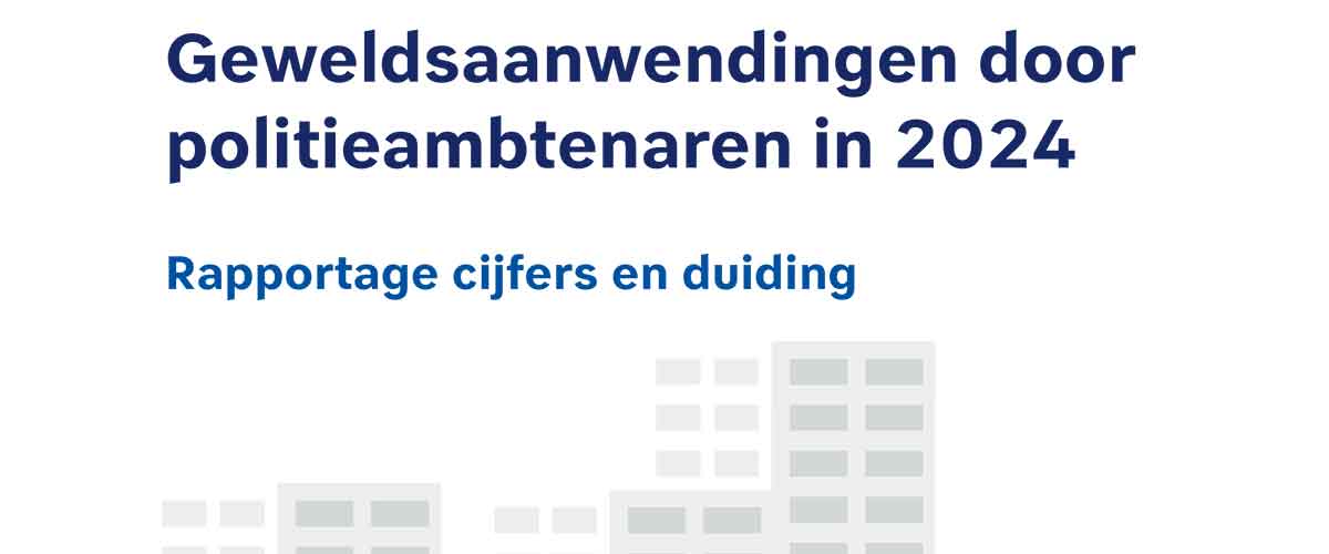 Geweldsgebruik door politie lijkt te stabiliseren